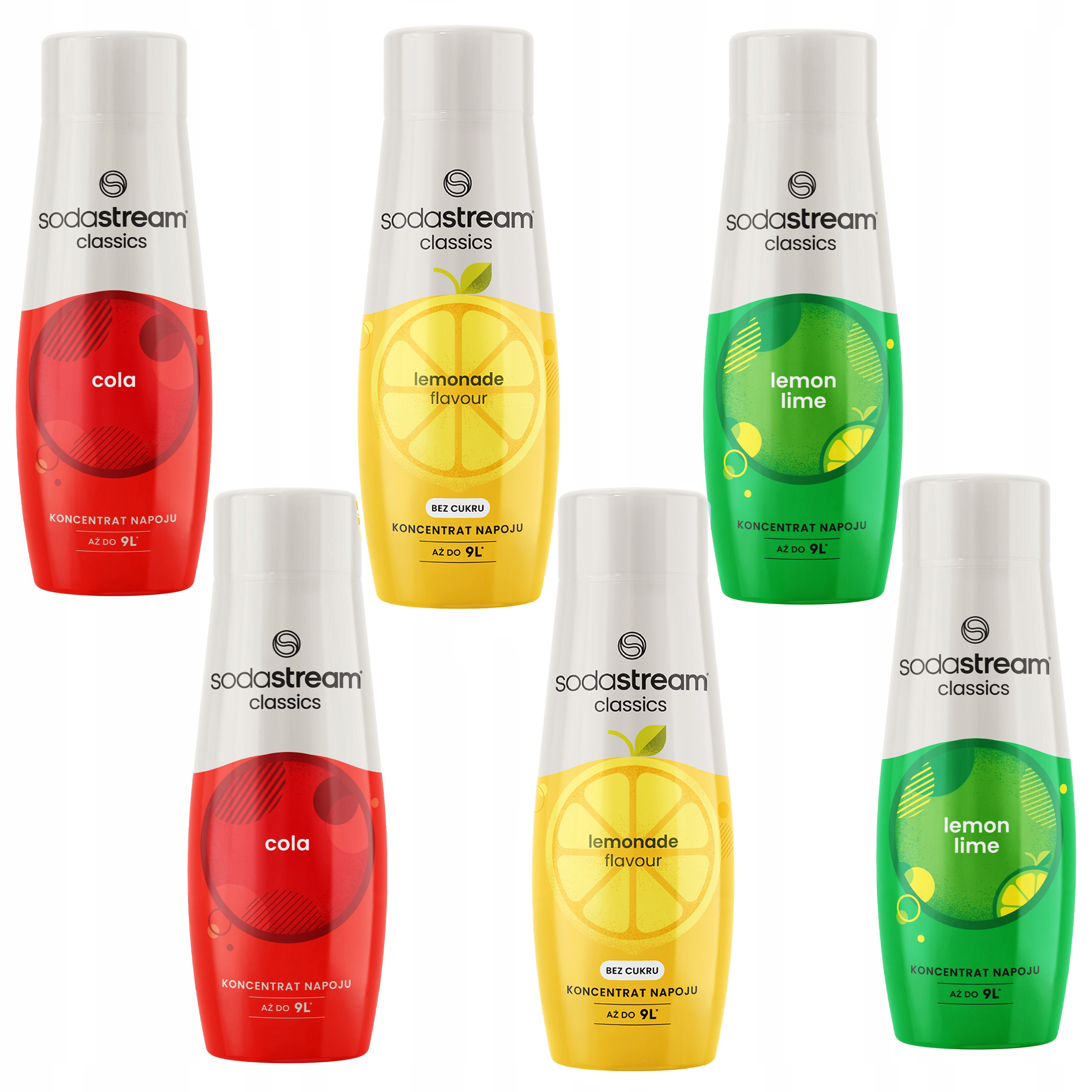 Sodastream Sada koncentrátů 6 sirupů – 3 příchutě