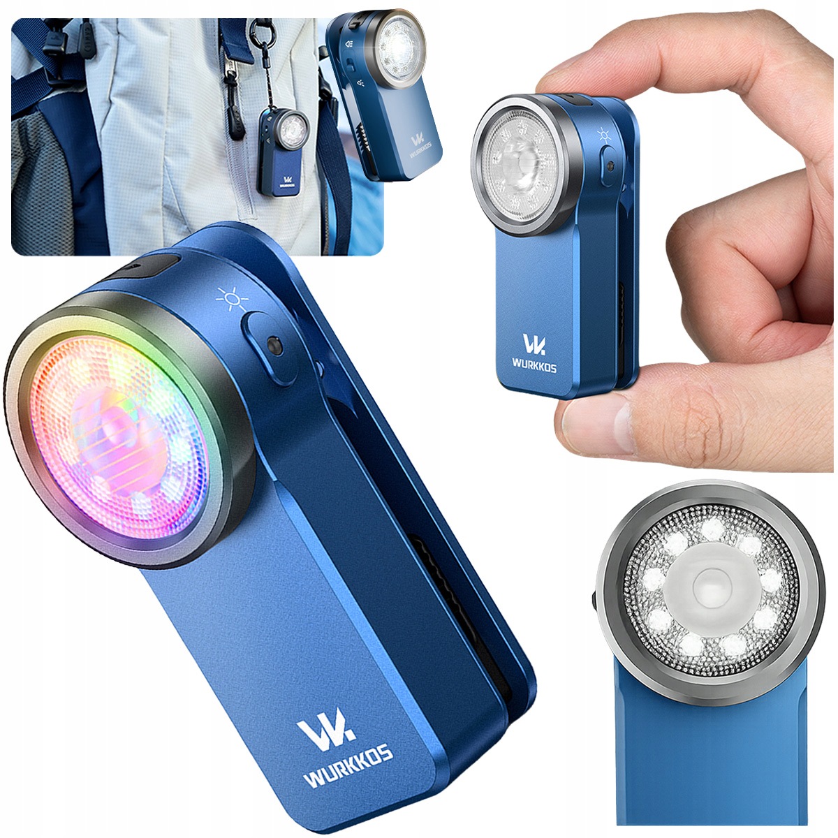 Mini Latarka Led Kieszonkowa Akumulatorowa Wurkkos HD03 680m Usb-c IPX6