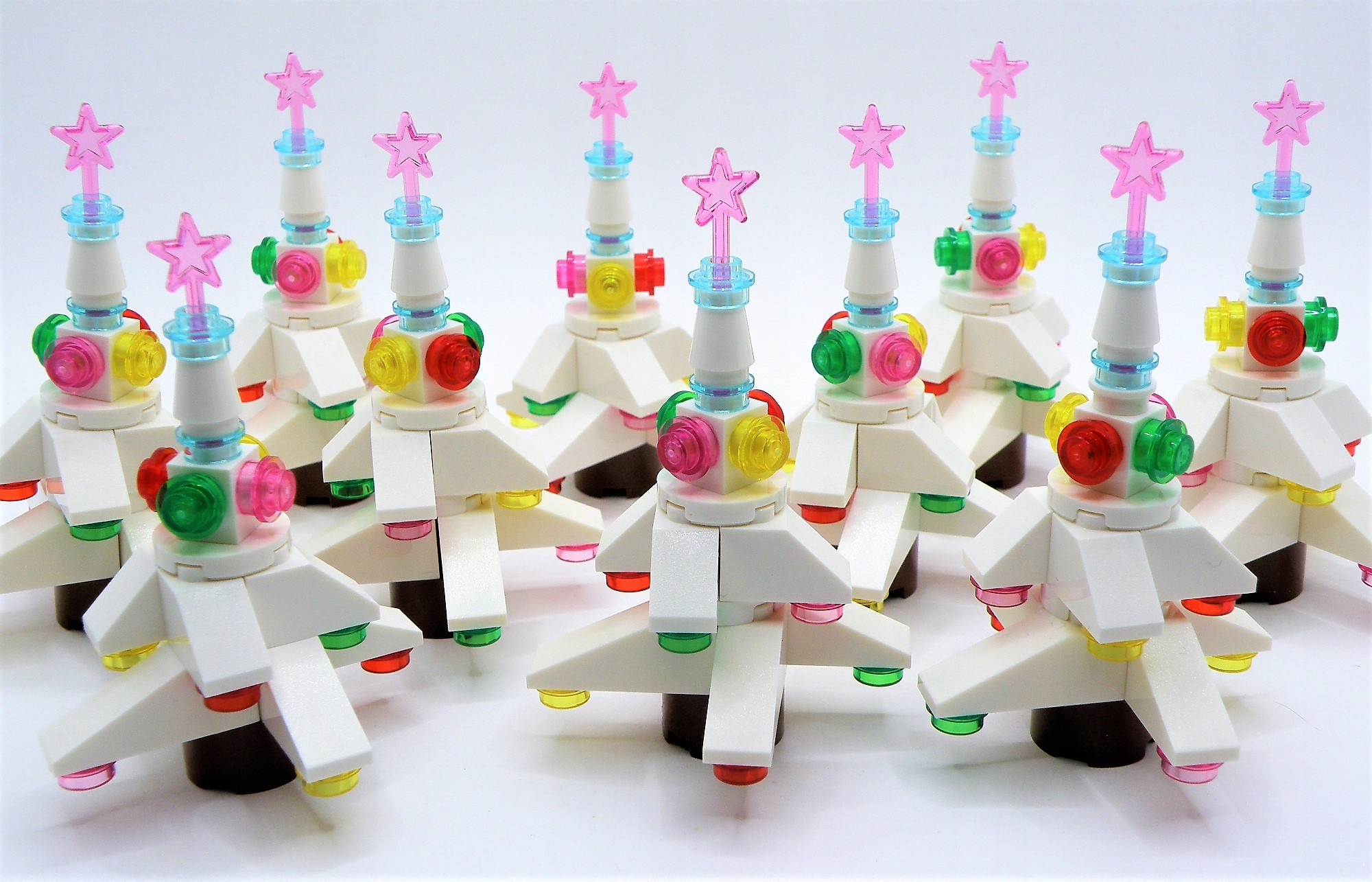 

Lego choinka biała Boże Narodzenie święta ZS417