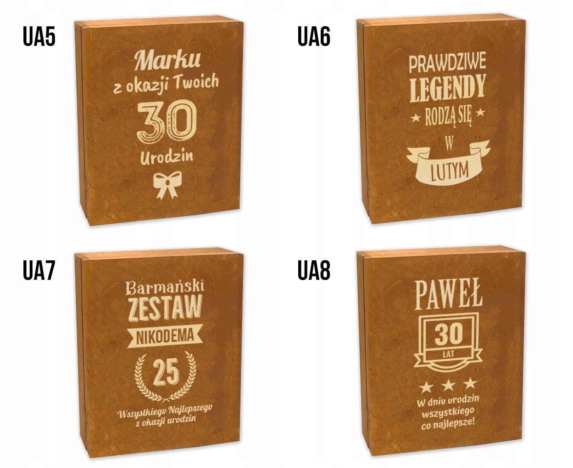 Zestaw barmana 8 elementów drink bar -grawer Seria 10633864693