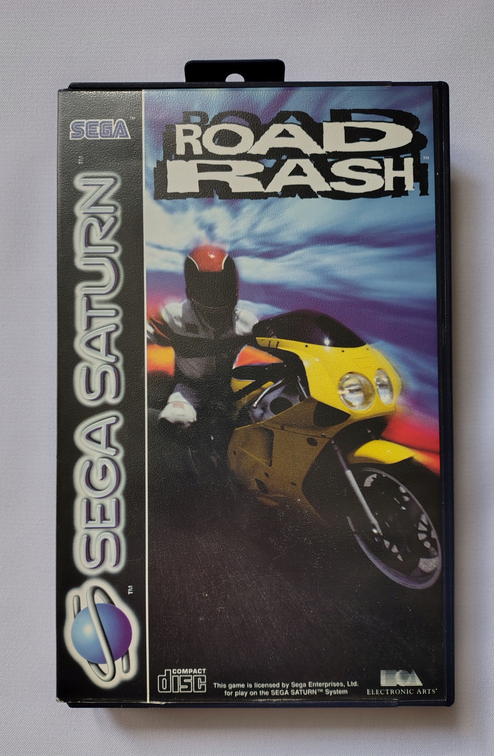 ROAD RASH (SEGA SATURN) PAL, PEŁEN KOMPLET, JAK NOWA