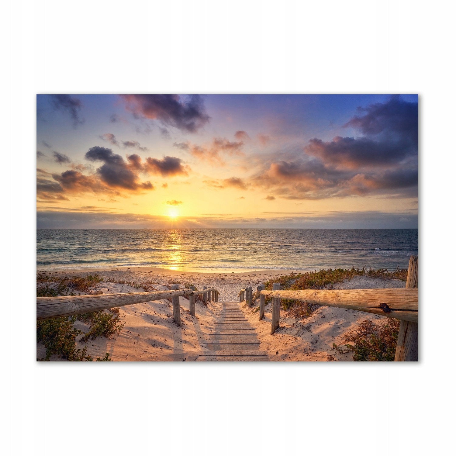 

Foto obraz szklany Ścieżka na plażę 100x70