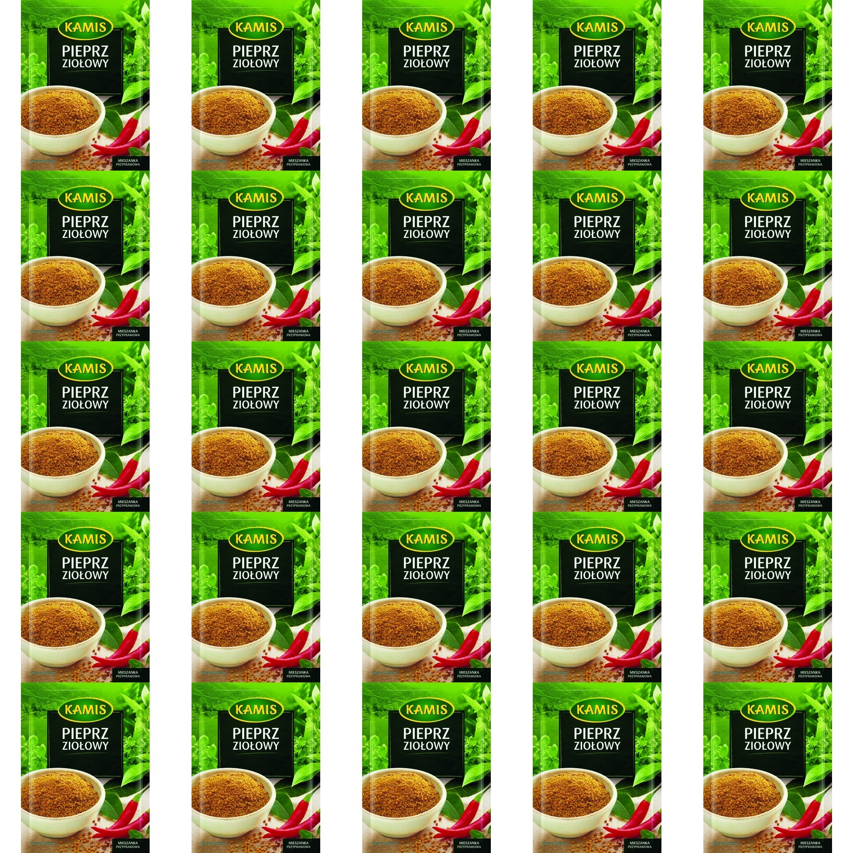 25x 15g Kamis Pieprz Ziołowy Karton
