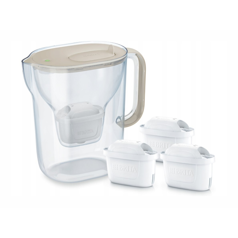 Džbán Brita Essential XL s 3 náplněmi (pískový)