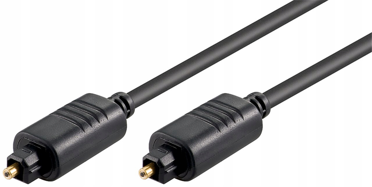 

Kabel optyczny Toslink 5mm czarny 0.5 m