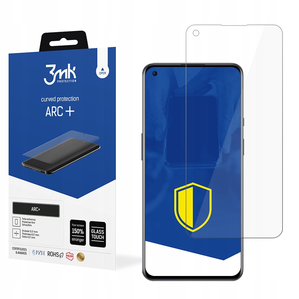 

Folia na cały ekran do OnePlus 9R 5G 3mk Arc+