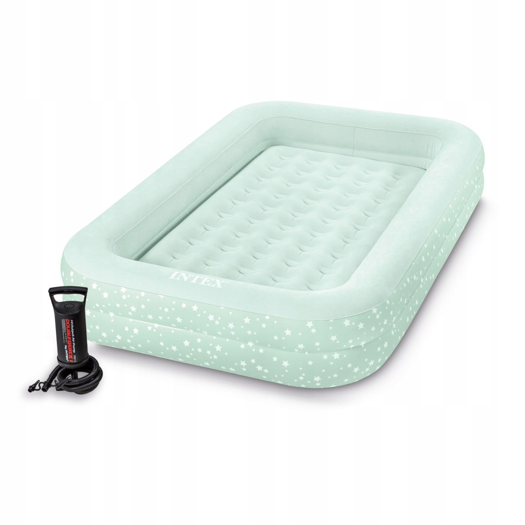 Matrace s bandami, hluboké lůžko pro dítě pumpa Intex 66810