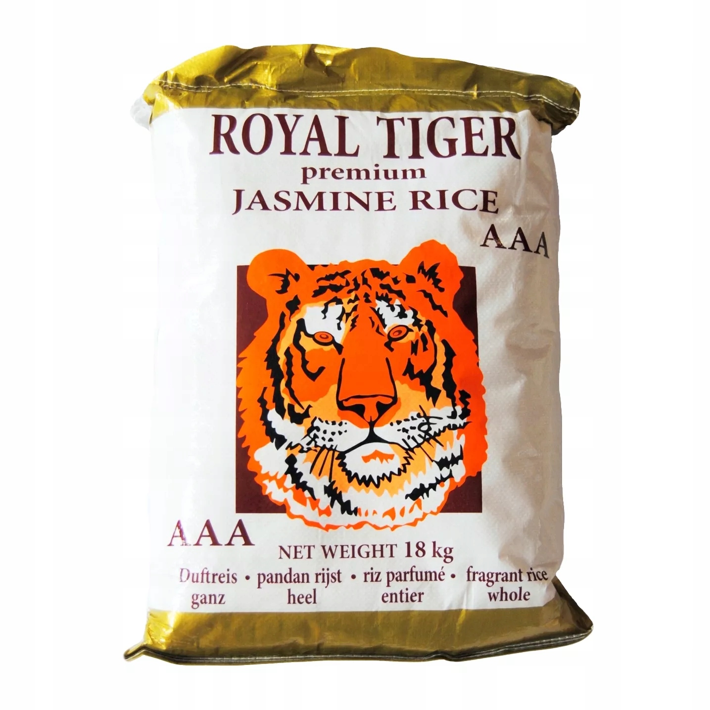 Jasmínová rýže Jasmine Rice Premium Royal Tiger 18 kg