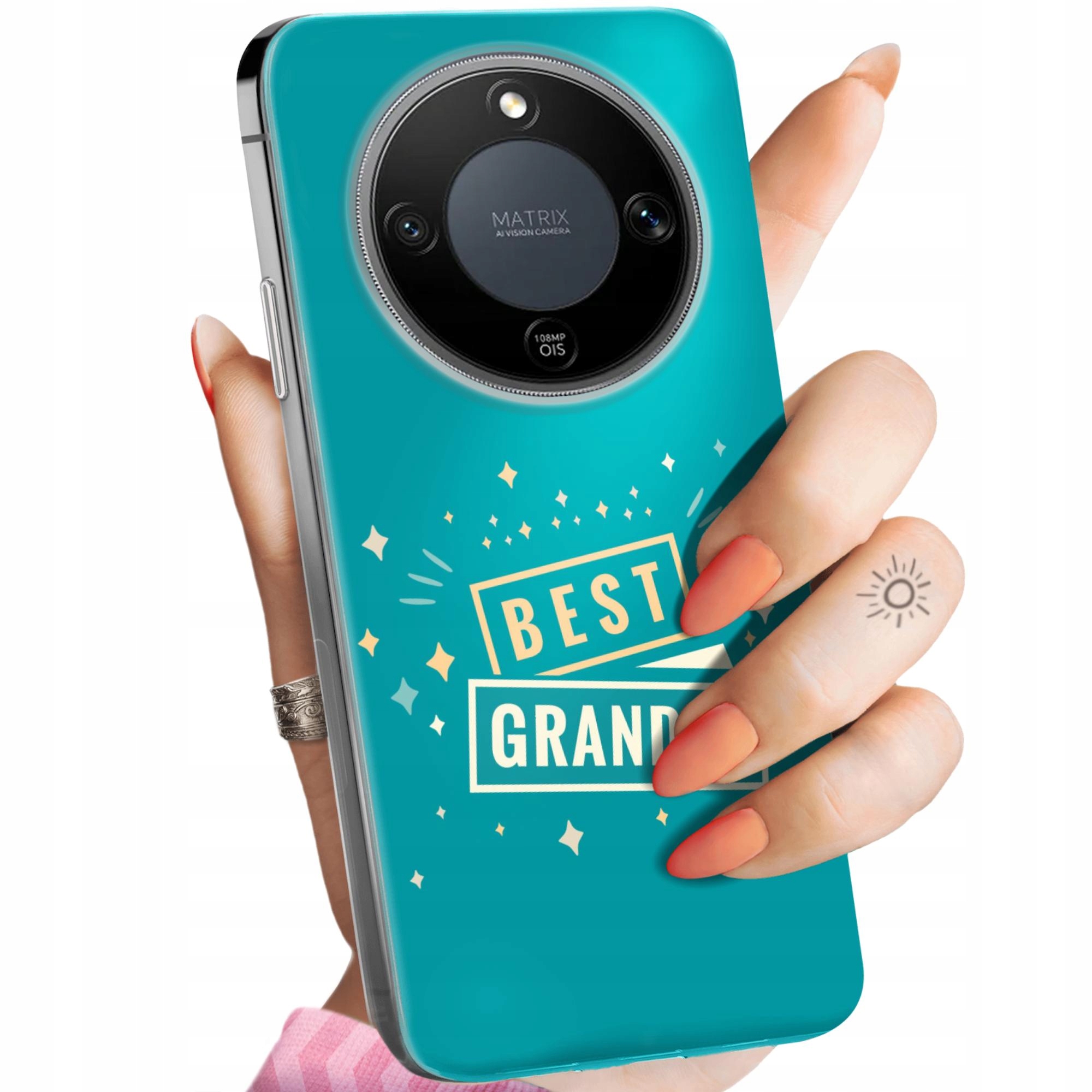 Etui Do Honor X70 X9D MAGIC8 Lite Dla Dziadka Dziadziuś Dziadzia