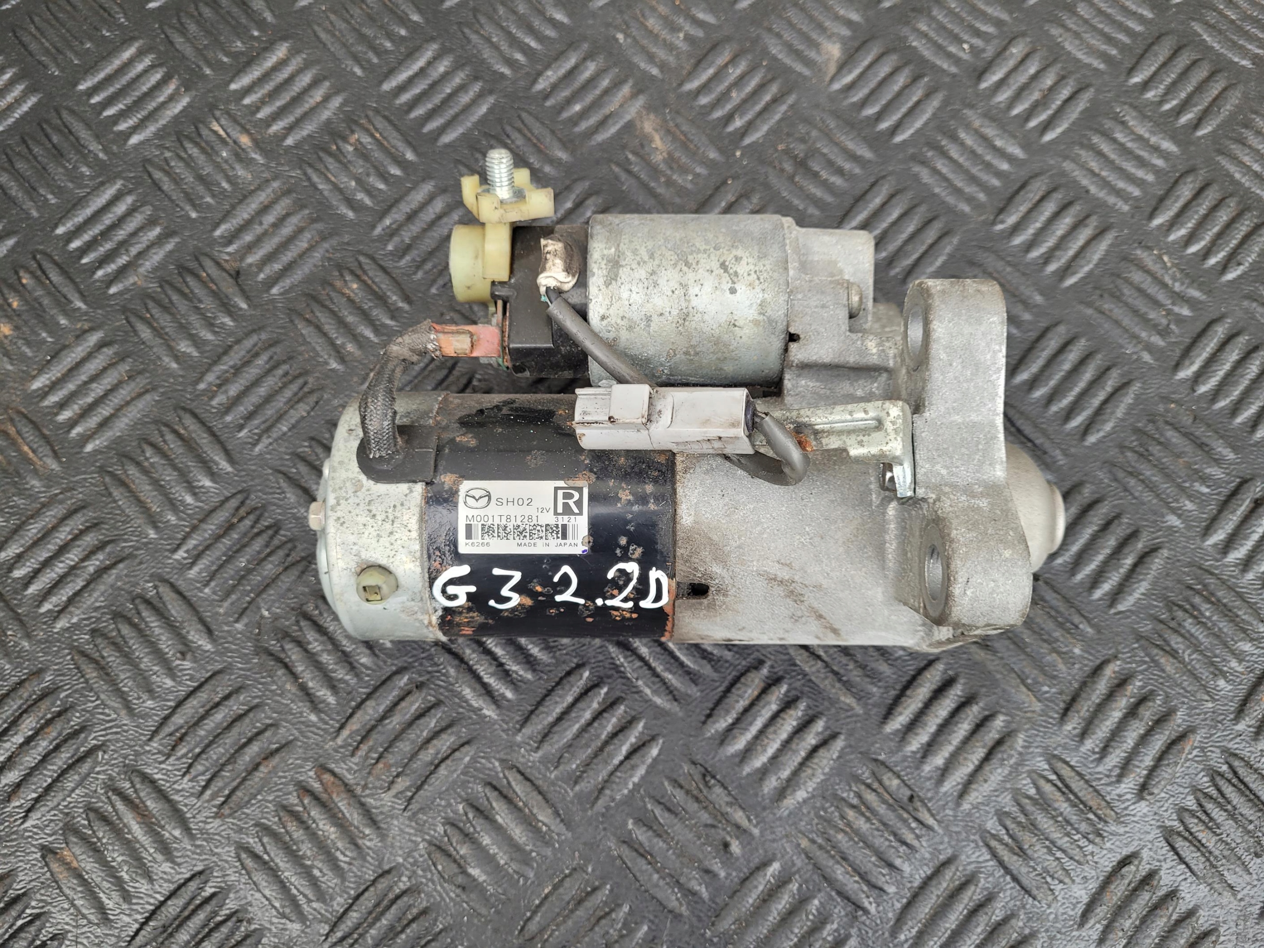starter M001T81281 MAZDA 6 III GJ 3 CX-5 2.2 D