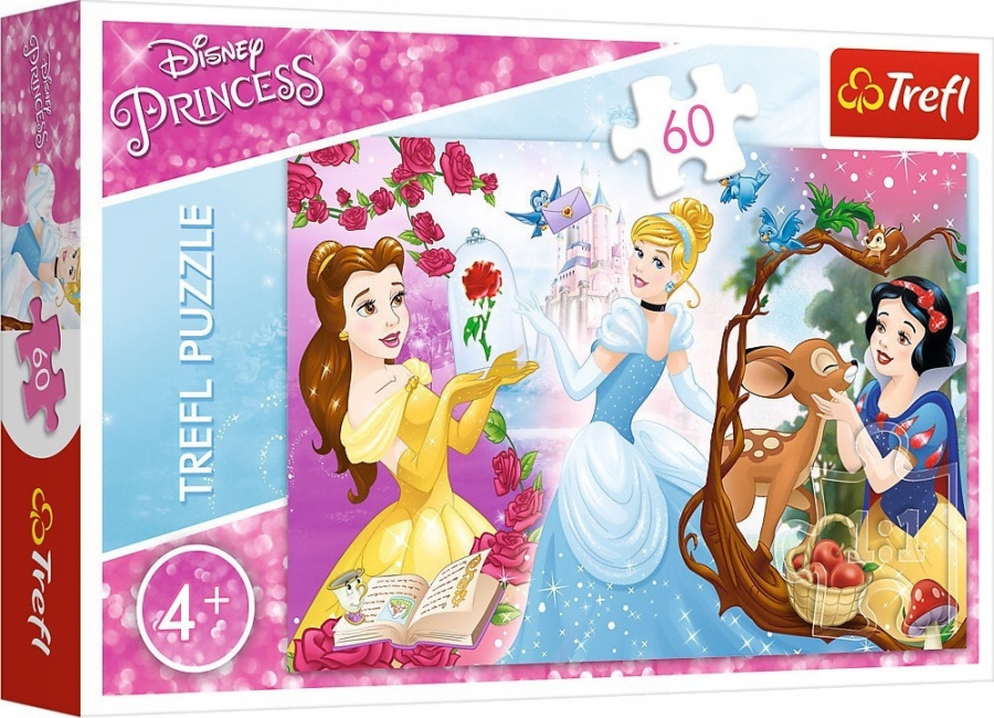 PUZZLE 60 EL KSIĘŻNICZKI ZAPROSZENIE NA BAL TREFL