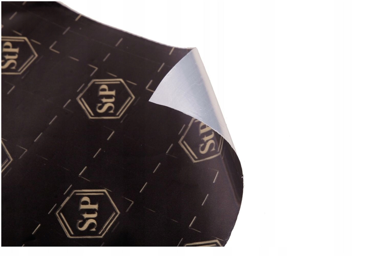 StP ALUM ALUMINIUM Z KLEJEM OTWORY TECHNOLOGICZNE bariera dla hałasu