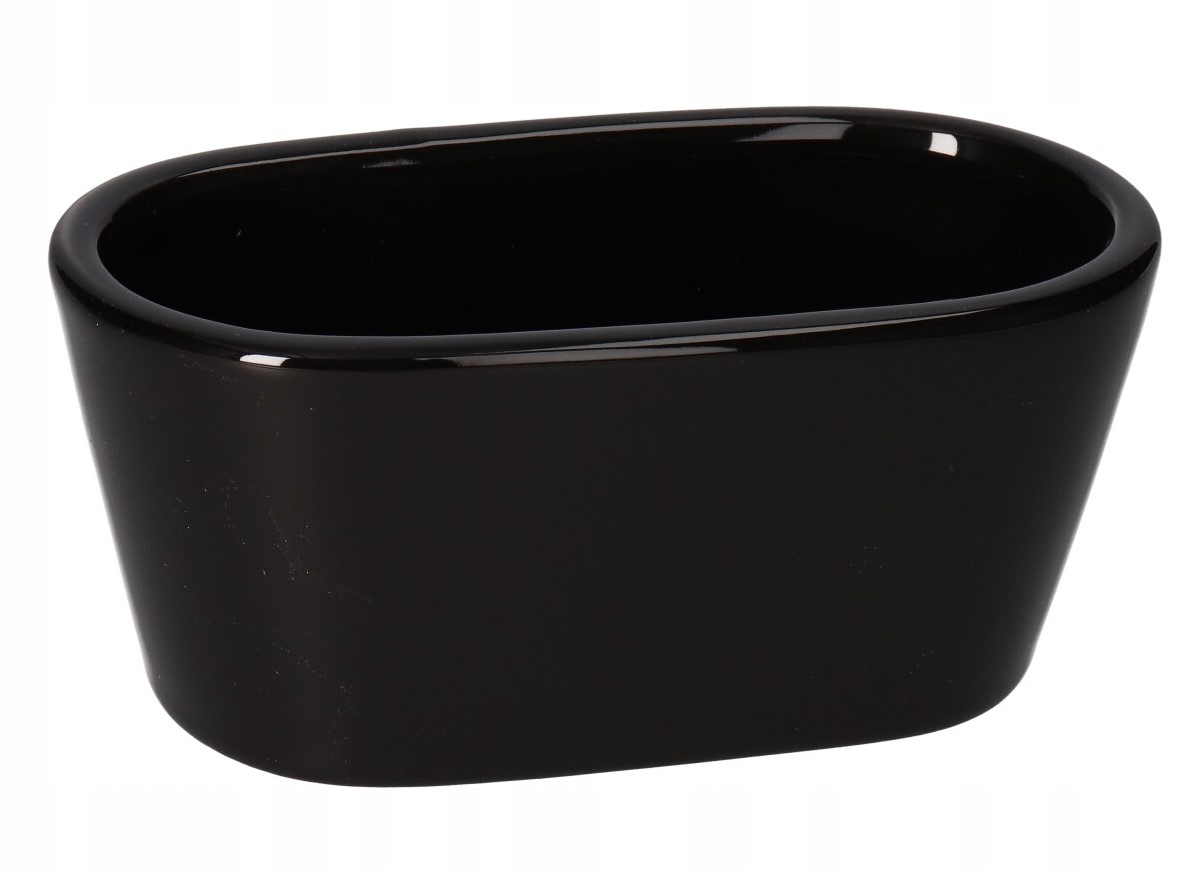 

Doniczka Osłonka Ceramiczna 16CM Czarna