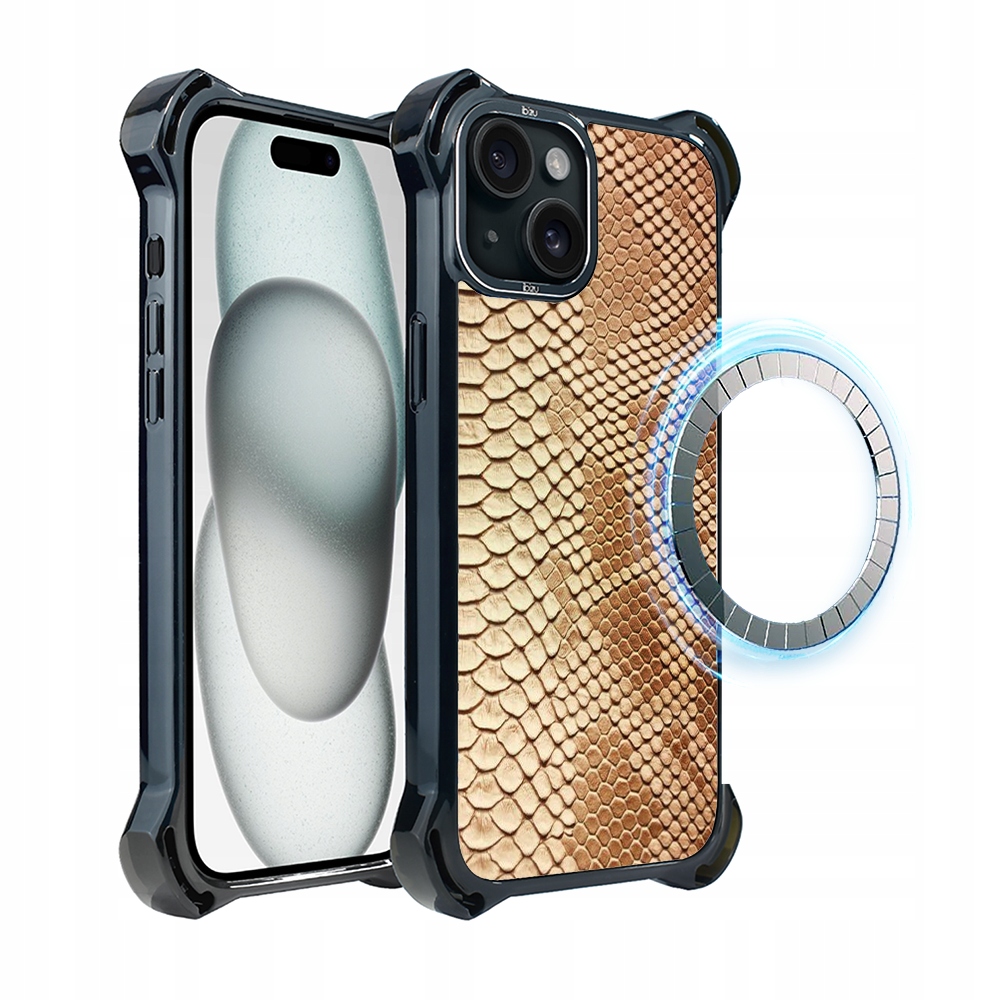 Pouzdro pro iPhone 15 Ibizu DropGuard Ultra s MagSafe, hadice