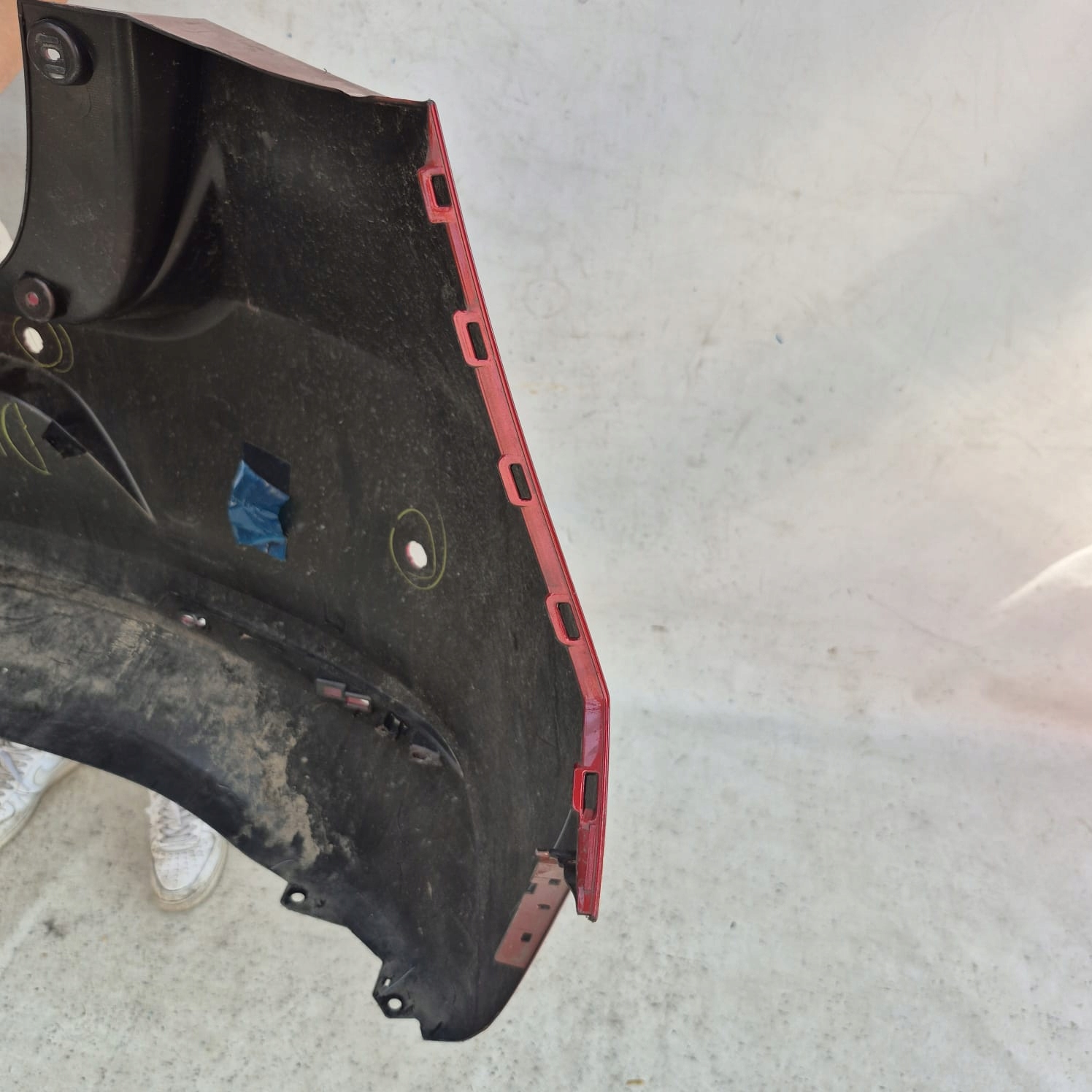 MAZDA 2 III LIFT 19-23 bumper rear part rear PDC DHM1-50221