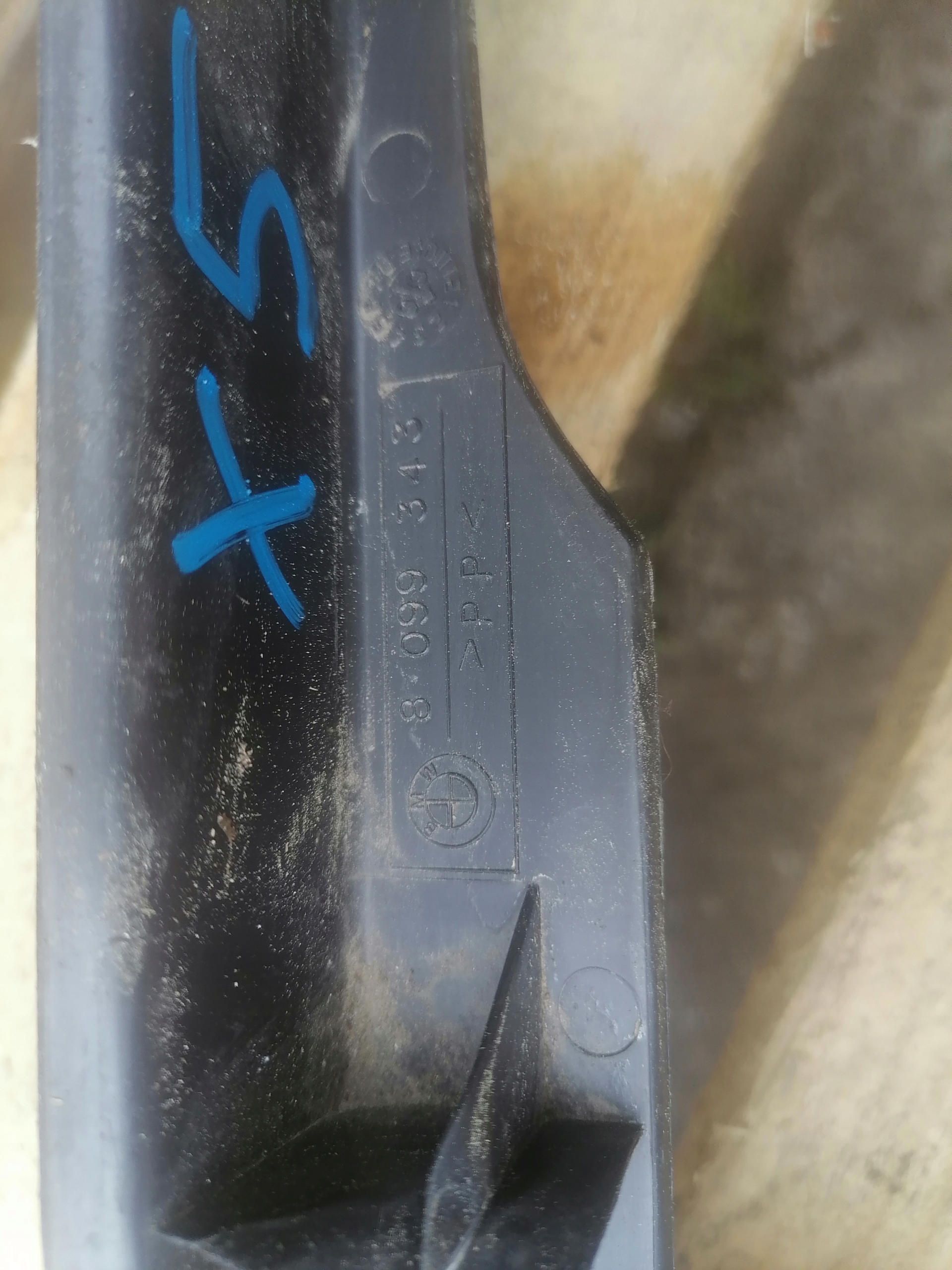 Blende Abdeckung szyny SITZ BMW E53 X5 E83 X3 8099343