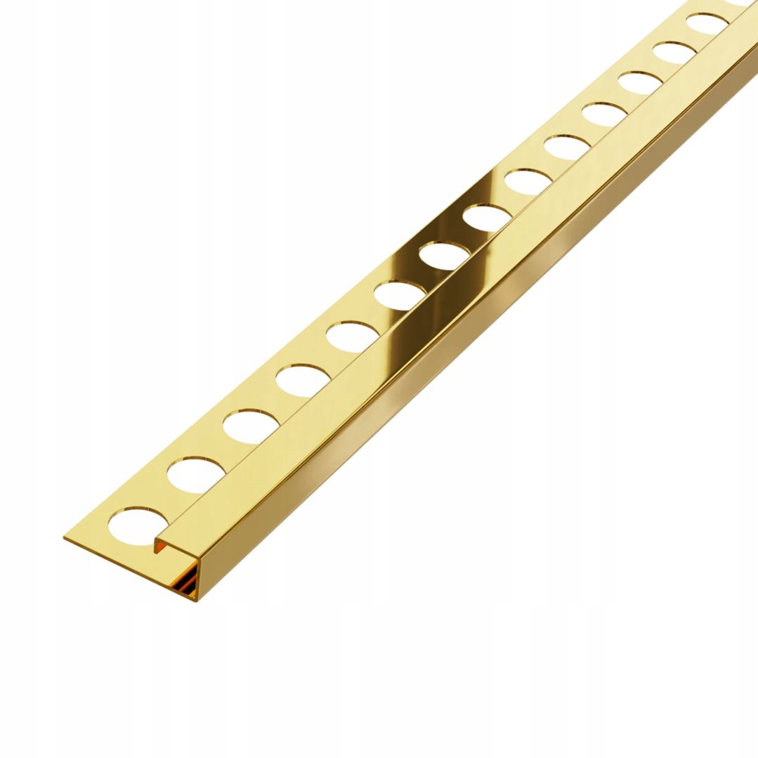 

Listwa kwadratowa stal nierdzewna 08/244 Złoty Fa