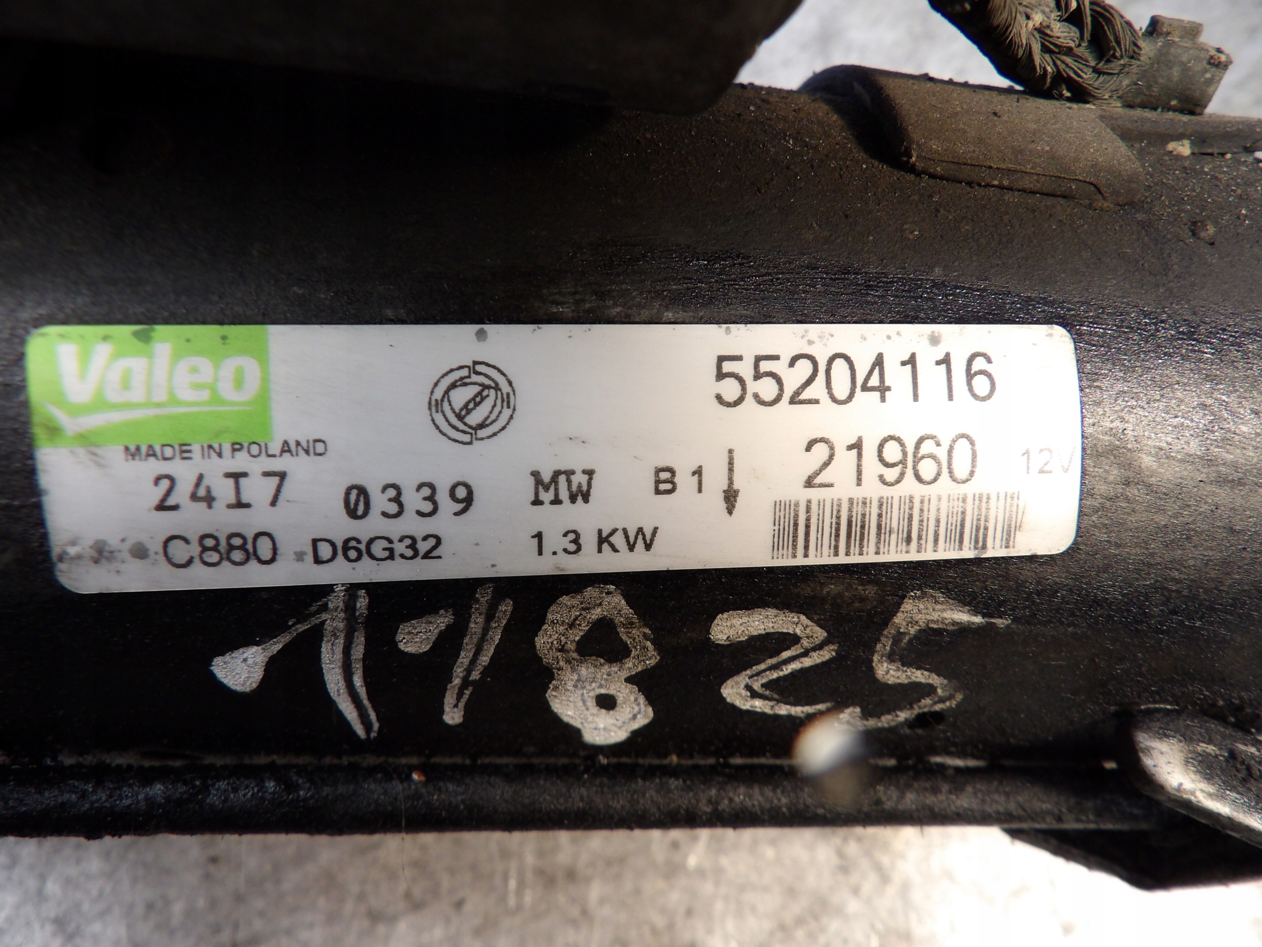 Fiat Grande Punto starter 55204116 21960