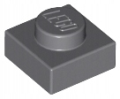 

Lego Dark Bluish Gray Plate 1 x 1 3024 5 szt