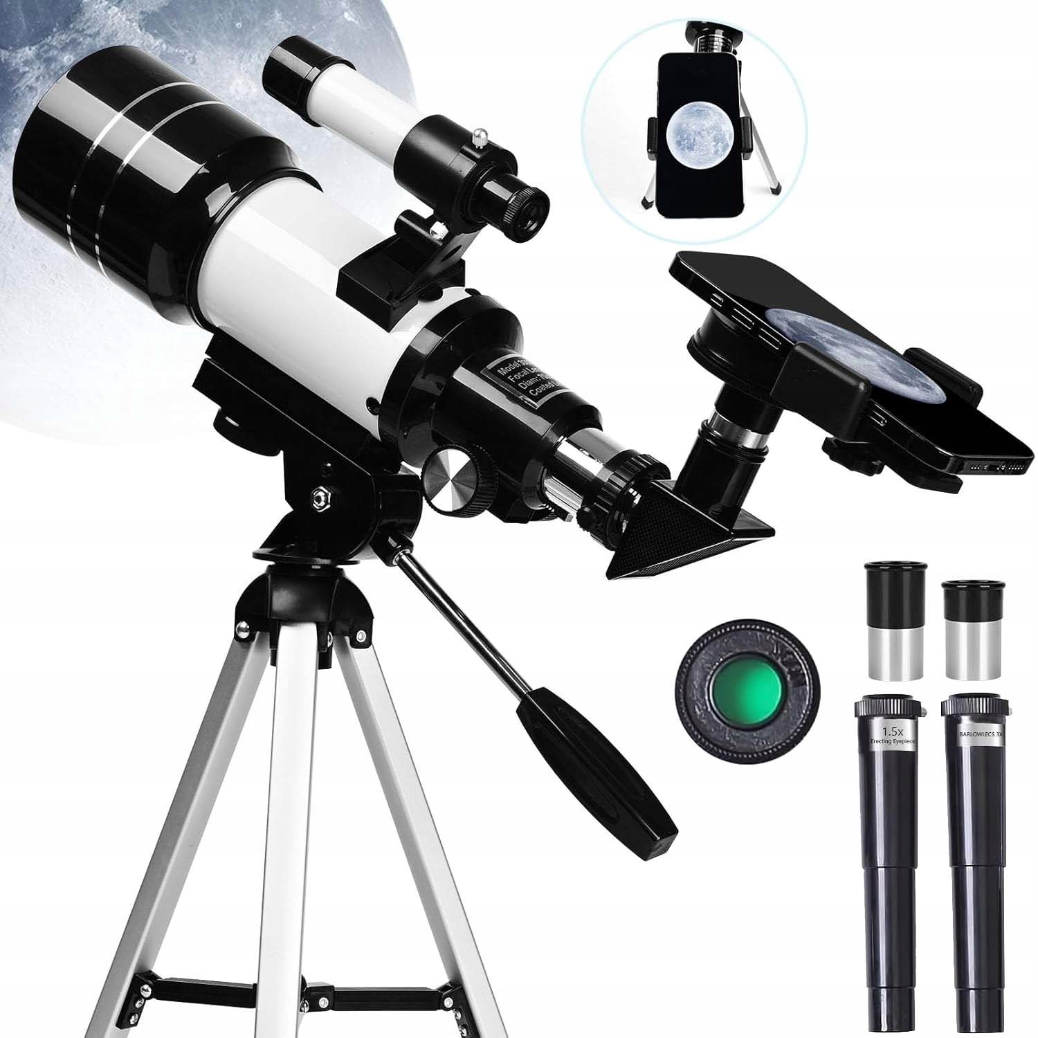 Astronomický Dalekohled Pro Pozorování Oblohy, Dětské Dalekohledy Zoom Hd