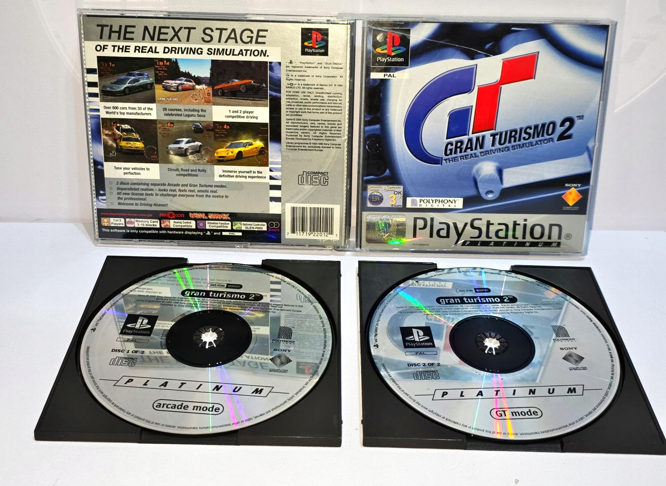 Gra PS1 PSX Gran Turismo 2 PlayStation (PSX) pudełkowa