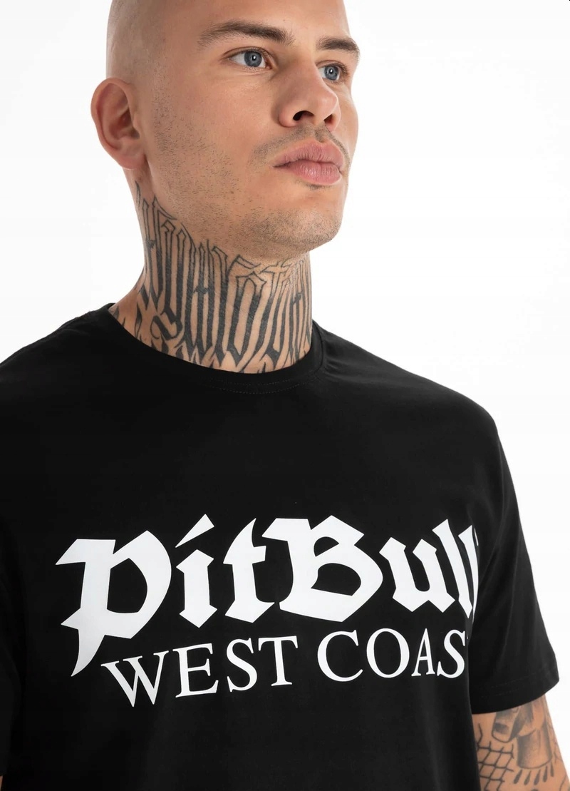 KOSZULKA PIT BULL OLD LOGO REGULAR KLASYK MĘSKA M Wzór dominujący bez wzoru