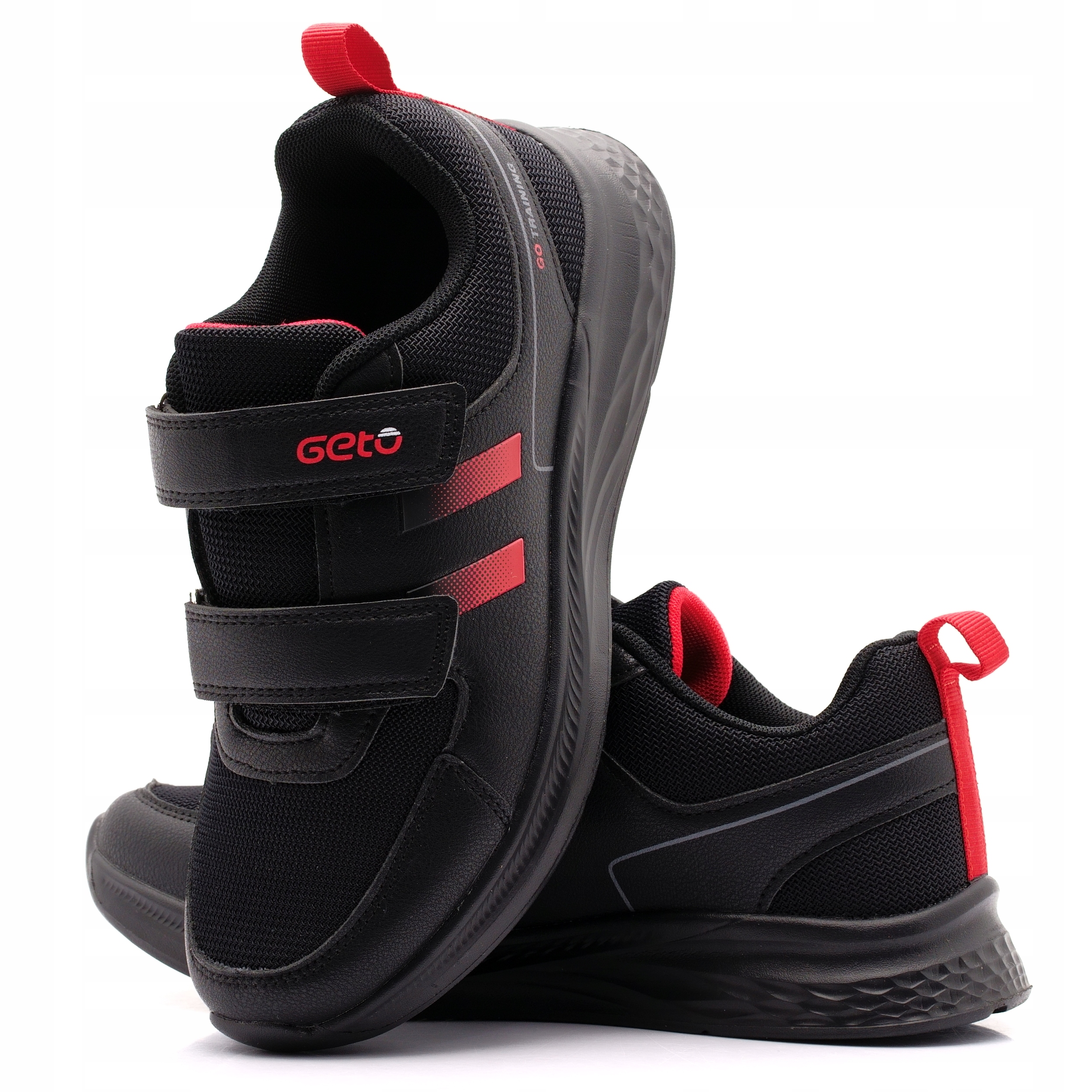 Buty Sportowe Damskie Adidasy Młodzieżowe Siatkowe Na Rzepy Geto 2567 41