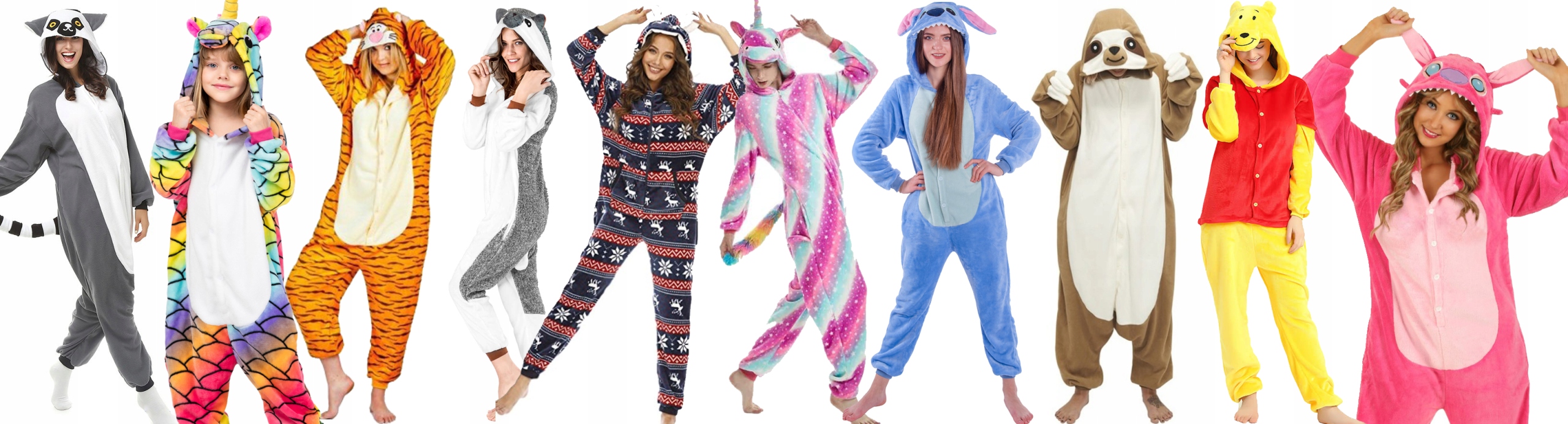 KOMBINEZON ONESIE PIŻAMA DRES PIKACHU rozm. XL Rękaw długi rękaw