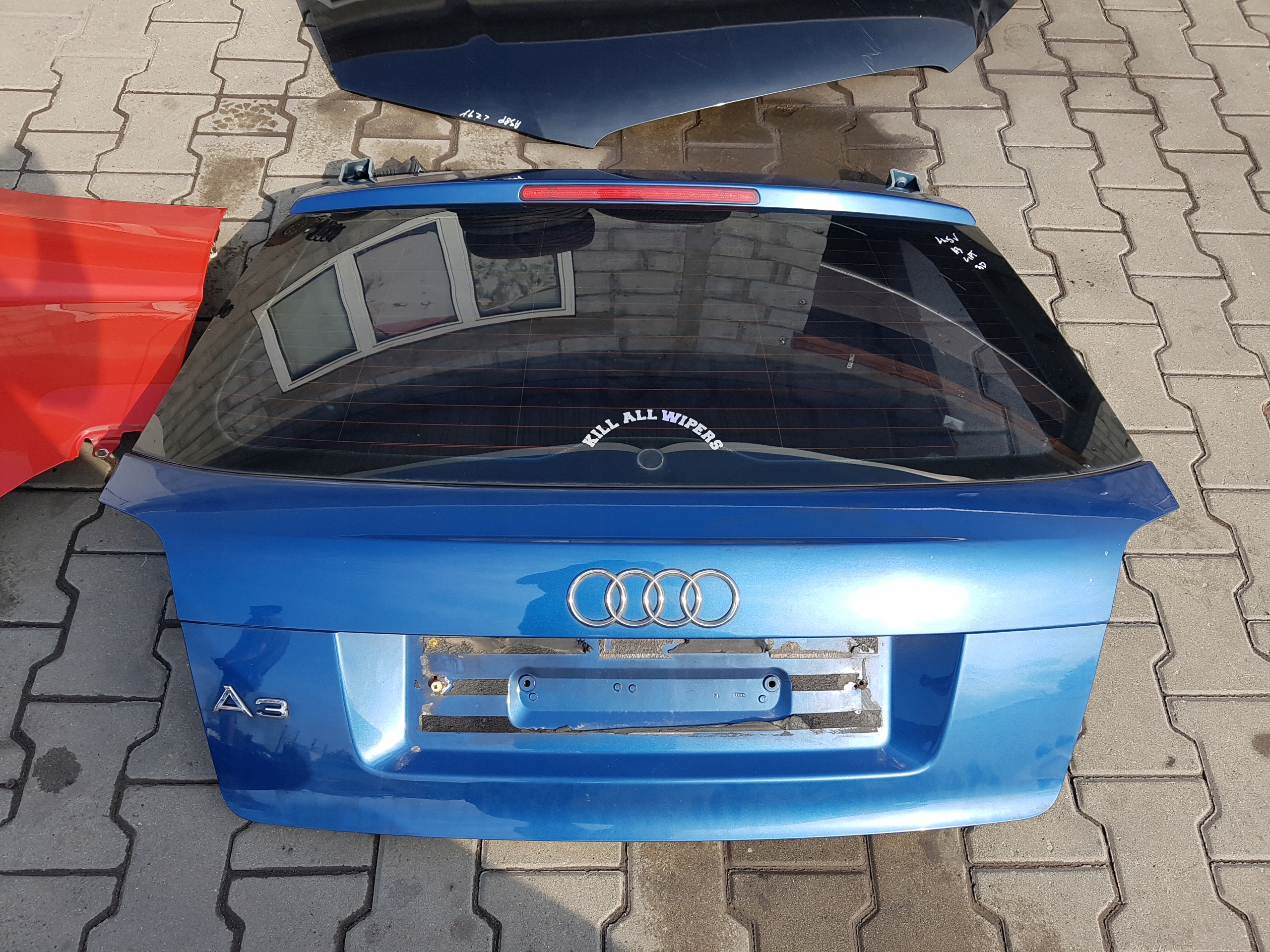 AUDI A3p 04-12r КРИШКА БАГАЖНИКА ЗАД. Lx5vd
