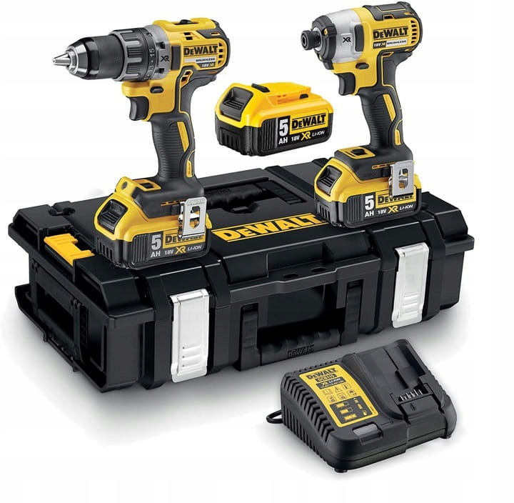 Dewalt zestaw DCK266P3 wkrętarka zakrętarka 3x5Ah