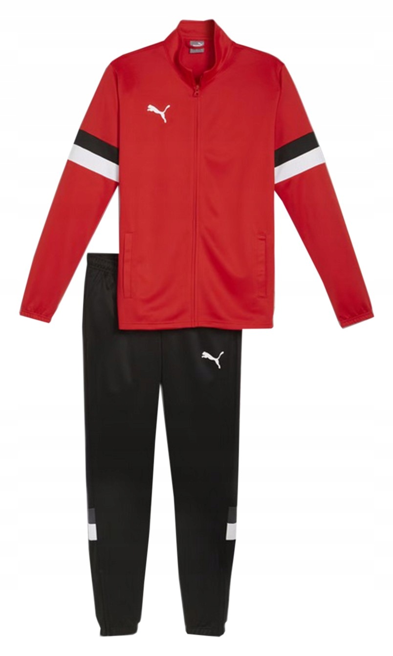 Teplákovka Puma Team Rise červeno-černý 658653 01 vel. M