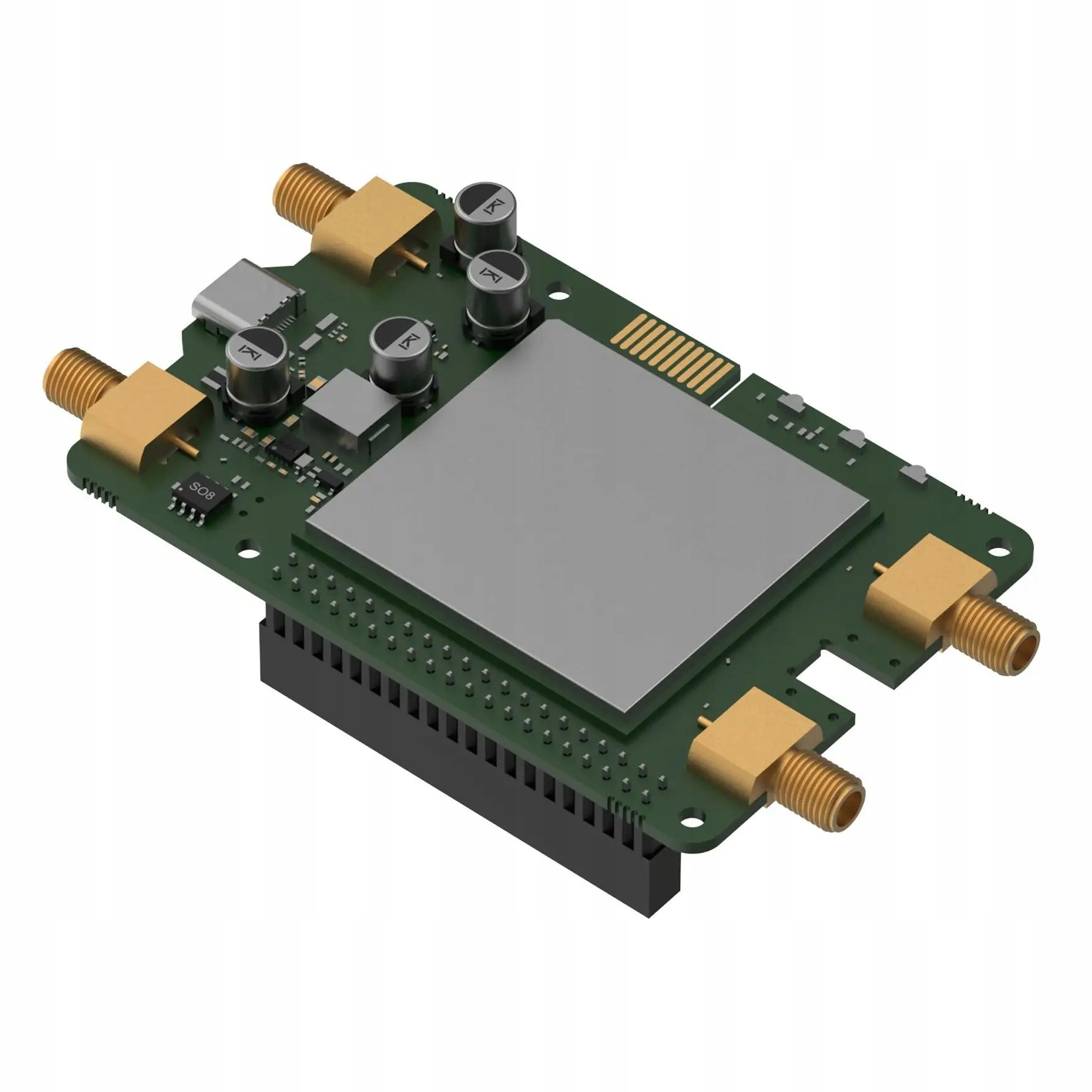 Teltonika Calyx 5G Red Cap, EBD070, Embedded Cellular Raspberry Pi Hat+ Pi