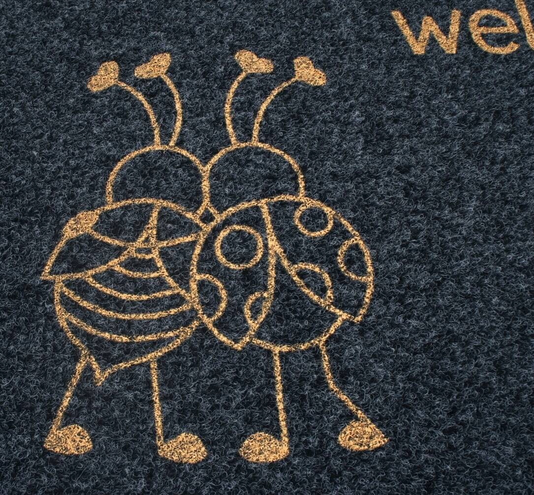 WYCIERACZKA POD DRZWI WEJŚCIOWA DO DOMU DO BUTÓW ZEWNĘTRZNA MODNA 40x60 Długość 60 cm