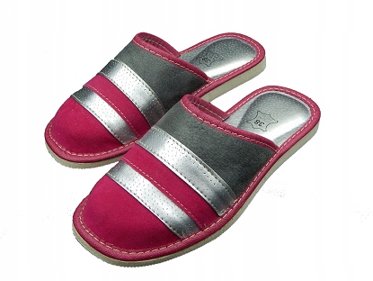 KAPCIE KLAPKI LACZKI PANTOFLE OBUWIE DOMOWE DAMSKI Marka Maximus