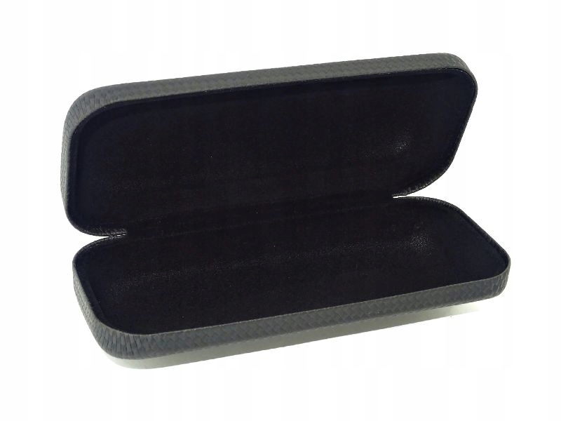 Eleganckie ETUI NA OKULARY Twarde FUTERAŁ czarne