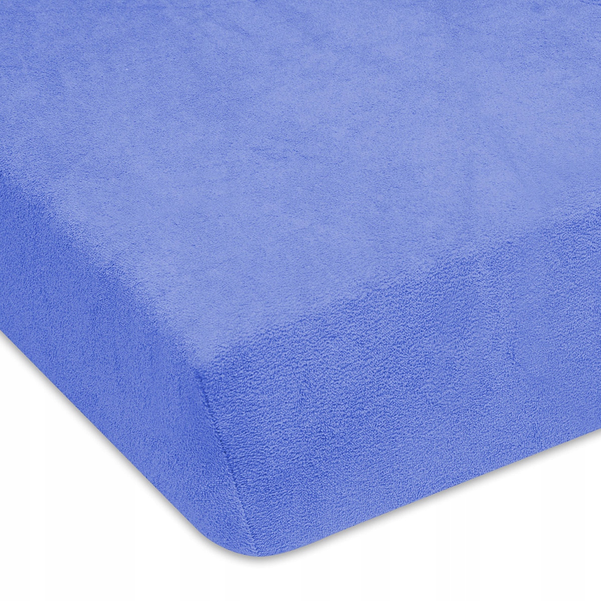 

Błękitne Prześcieradło Materiał Frotte 160x200 cm