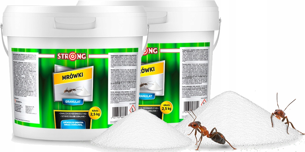 Strong Granulat Mocna Trutka Preparat Na Mrówki 5KG