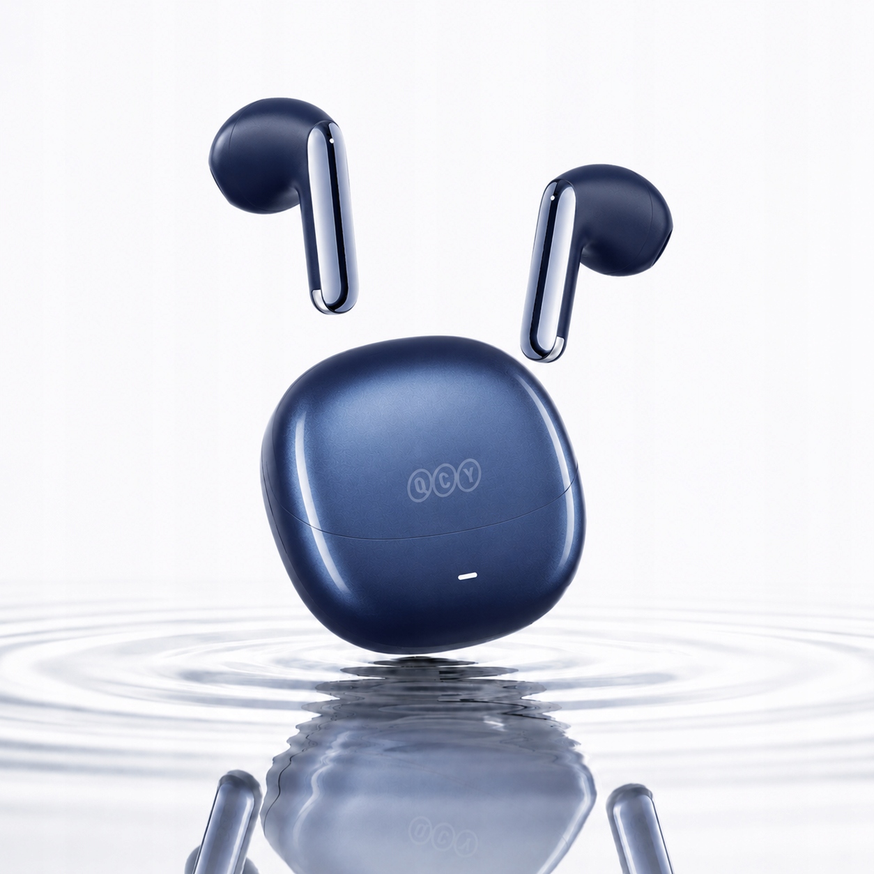 Sluchátka do uší Qcy AilyBuds Pro+ s Anc IPX5 Bluetooth 5.3 modrá