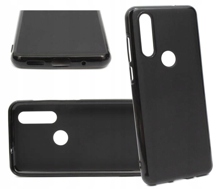 

Etui do Motorola One Action Jelly Case czarny Matt