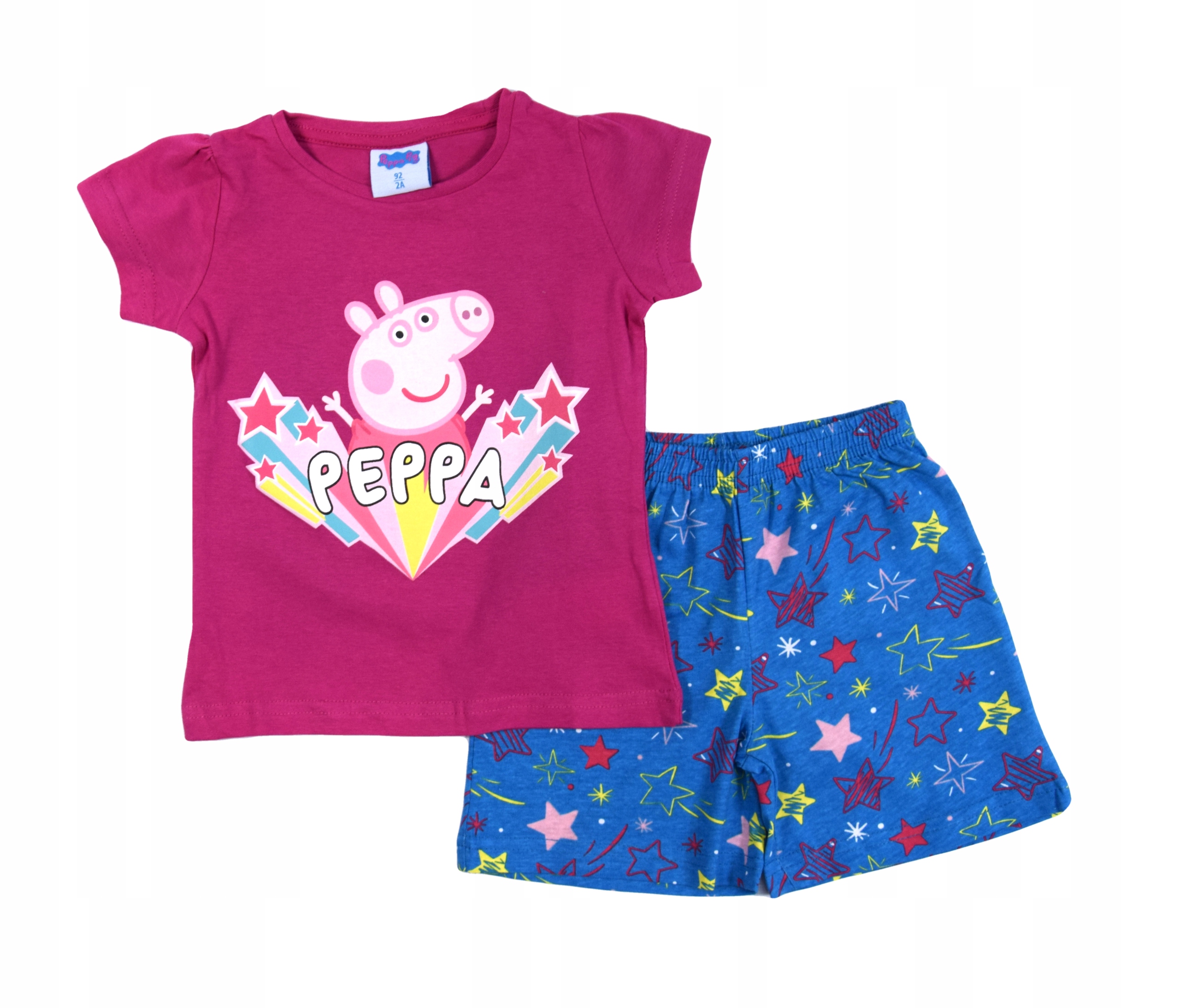 

Piżama Piżamka Bawełna Świnka Peppa Fuksja 116