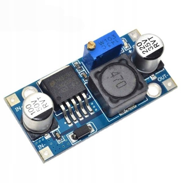 Przetwornica 3A, 3-35V na 1,5-30V -step-down-LM259 Stan opakowania oryginalne