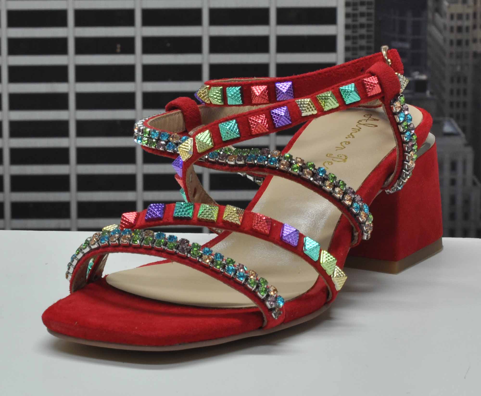 ALMA EN PENA V22377 RED SANDAŁY DAMSKIE r.38 Marka inna