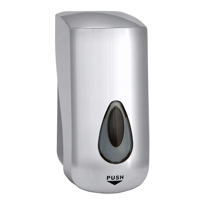 Bemeta Dávkovač mydla 1000 ml ručný šedý plast 121209037