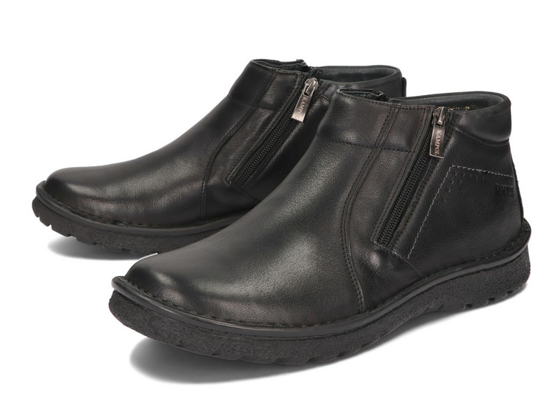 BUTY ZIMOWE MĘSKIE SUWAK OCIEPLANE 130 CZARNY 47 Model TRZEWIK