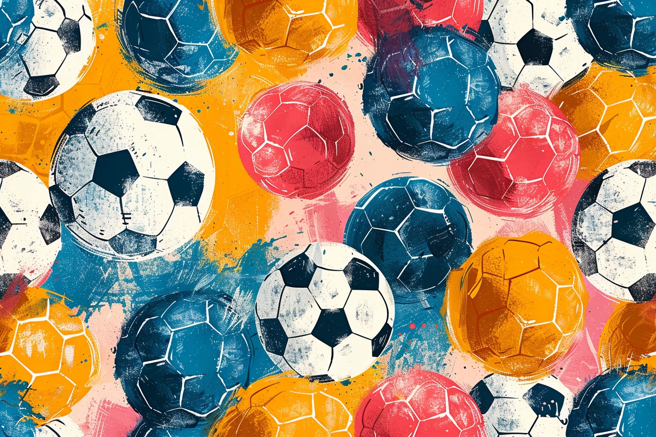 Fototapeta Flizelina Sport Pohyb Futbal Pop Art Graffiti 368x254 130g