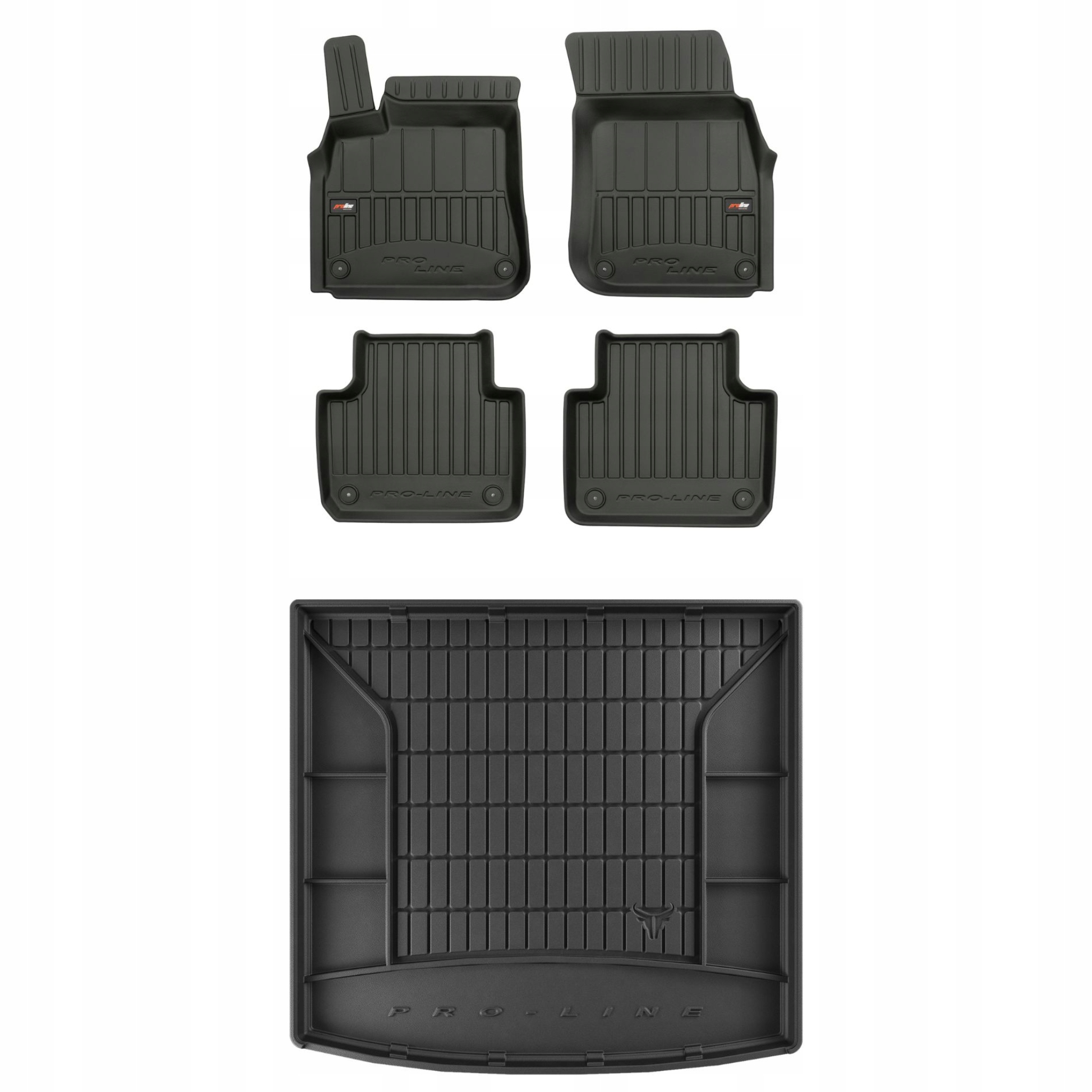 Sada gumových kobercov a rohoží pre Porsche Cayenne III od roku 2017