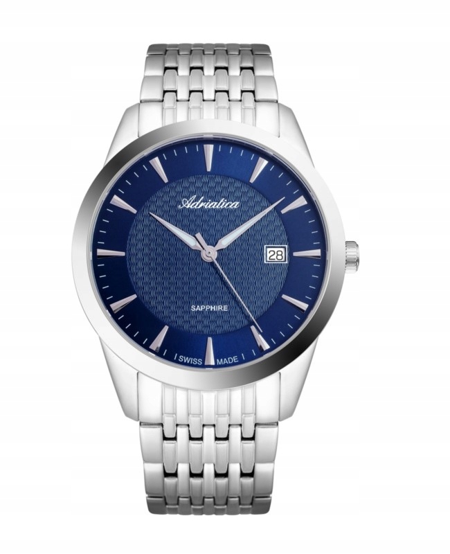 Zegarek Męski Adriatica A1288.5115Q Swiss Made szkło szafirowe