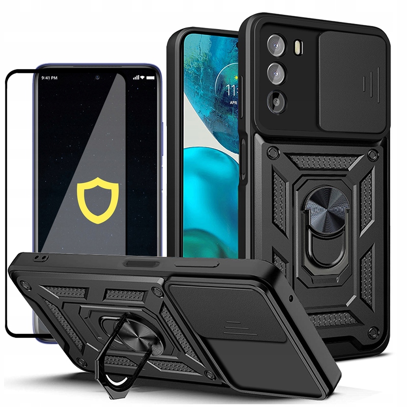 

Etui Pancerne Camring Case Do Moto G51 5G Szkło