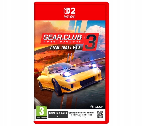 Gear.Club Unlimited 3 Nintendo Switch 2 Wyścigi 3+