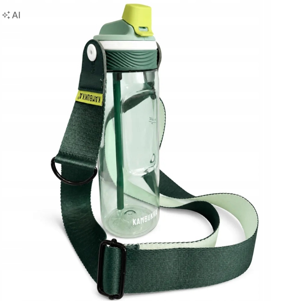 Láhev na vodu s popruhem na nošení Dupla 750 ml, sada Clover Strap
